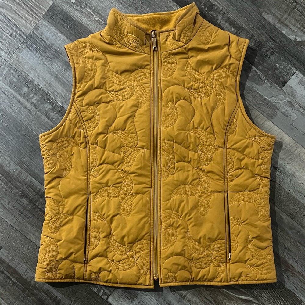 Pendleton Camel Colored Quilted Vest - image 5